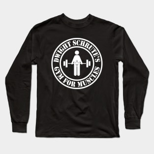 The Office – Dwight Schrute’s Gym For Muscles Strength Of A Grown Man And A Little Baby Long Sleeve T-Shirt